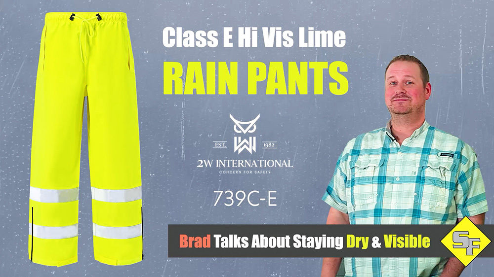 Hi Vis Rain Pants