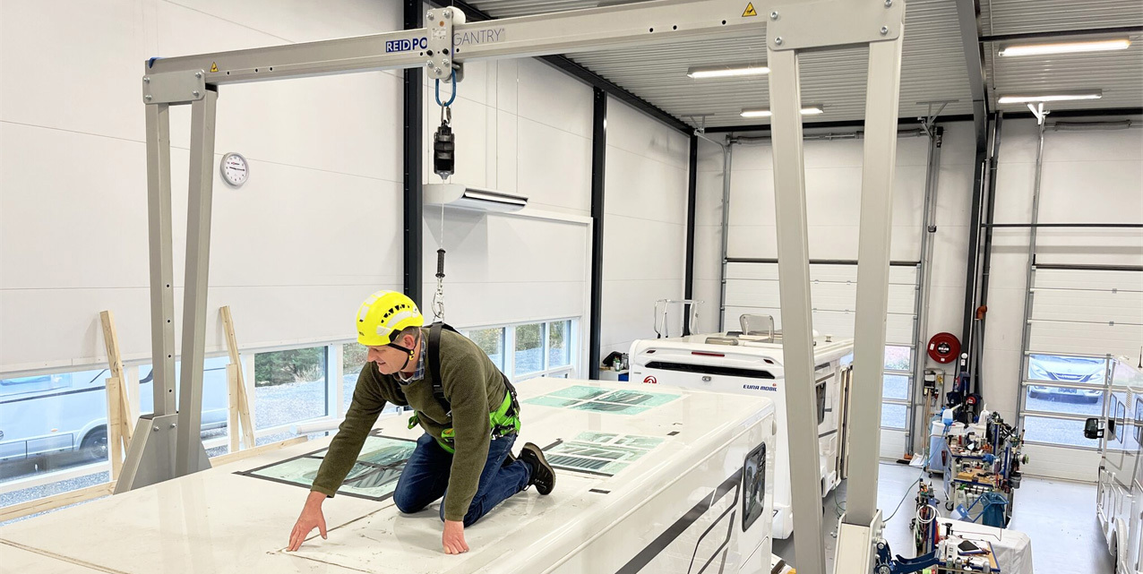 Fall Protection Gantry System